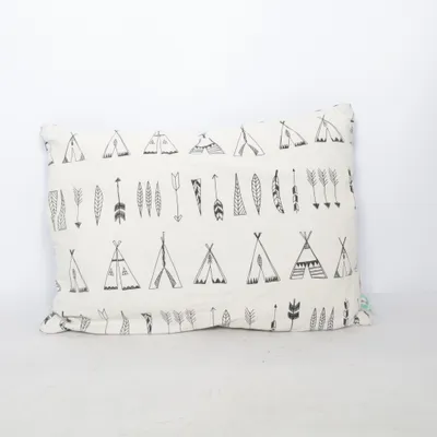 Prydnadskudde (Beige, Blå, Flerfärgad) från Ferm Living Ekologisk bomull