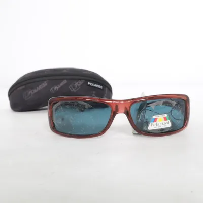 Lunettes de soleil (Rouge) de Polaris