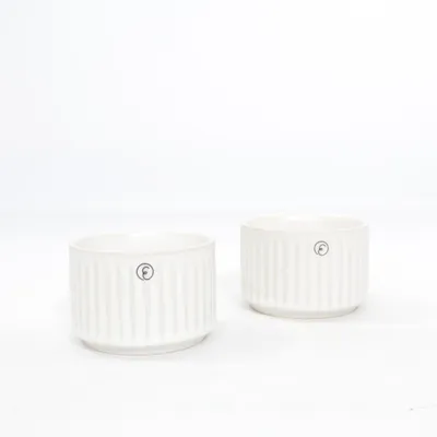 Tableware set (White) from Ernst