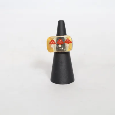 Ring (Gul, Rød) Ukendt metal