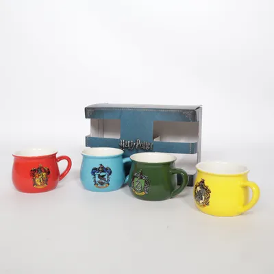 Tableware set (Green, Red, Blue, Yellow) from Harry Potter