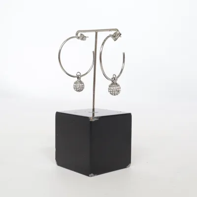 Örhängen (Silverfärgad) från DK Okänd metall