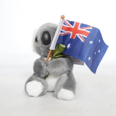Soft toy (Gray, White, Blue) from Australia