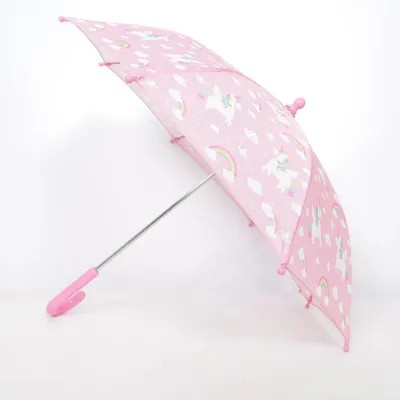 Paraplu (Roze, Meerkleurig)