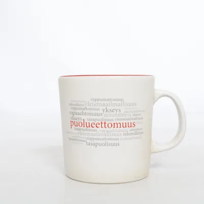 Tasse (Blanc, Rouge) de Emma