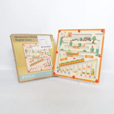 Activiteitenspeelgoed (Mushroom House Digital Maze) van Wooden Toys