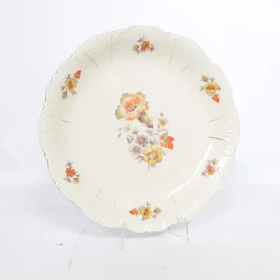 Tallrik (Beige, Flerfärgad)