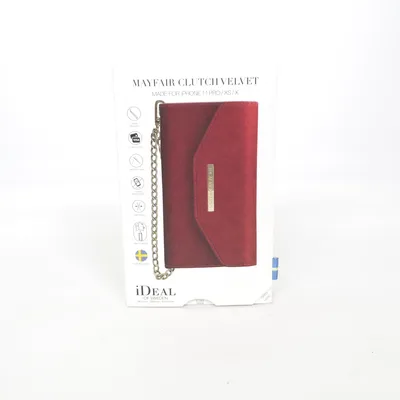 Telefooncover (Rood, Goud) van iDeal of Sweden Suède