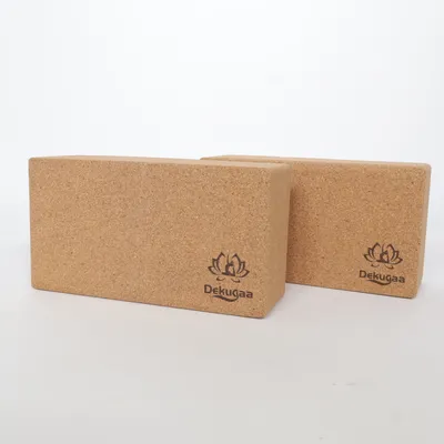 Yoga block (Brown) from Dekugaa