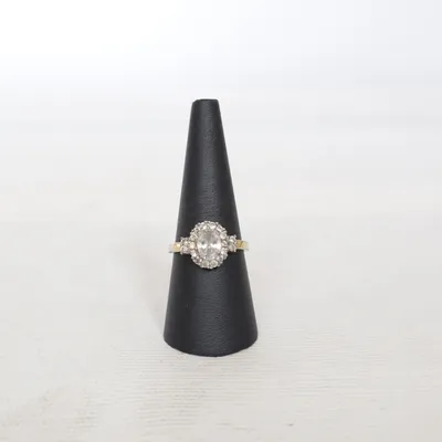 Ring (Guldfärgad, Silverfärgad) Okänd metall