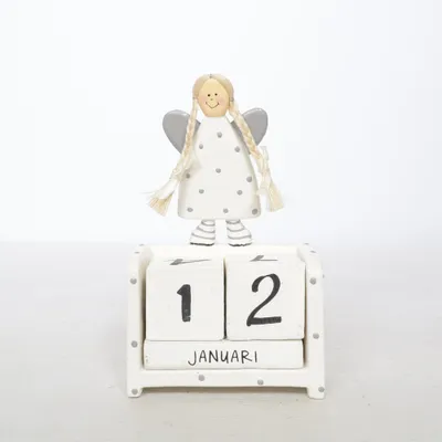 Eeuwigdurende kalender (Wit)