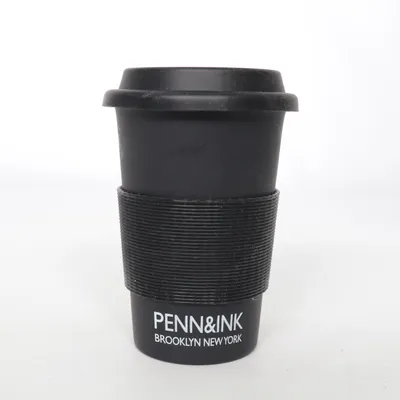 Takeaway mug (Black) from Penn & Ink N.Y