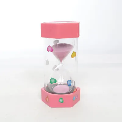 Timglas (Rosa, Transparent)