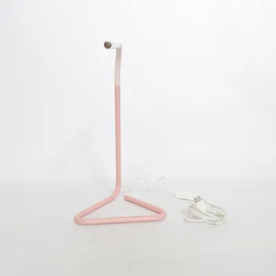 Desk lamp (Pink, Silver)