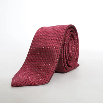 Tie (Red) from Engbers Silk