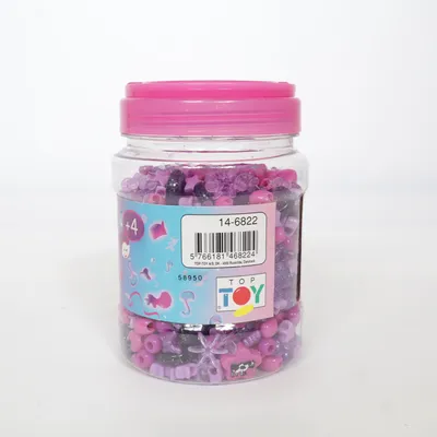 Plastpärlor (Rosa) från Top-Toy
