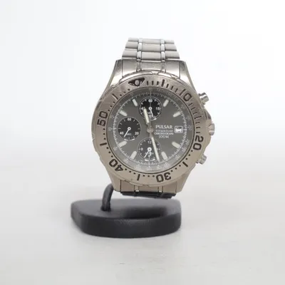 Armbåndsur (Titanium Chronograph) fra Pulsar