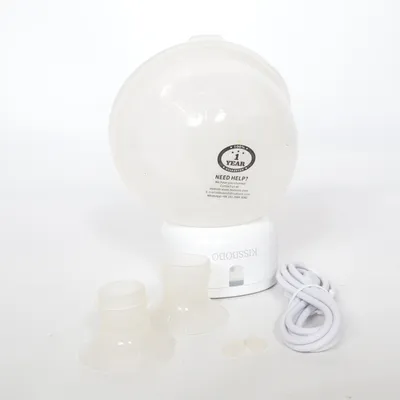 Breast pump (White) from Kissbobo