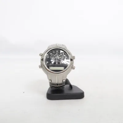 Montre (Argent, Noir) de Classique