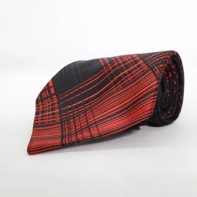 Tie (Black, Red) from Ateljé