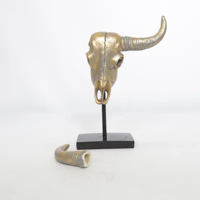 Skulptur (Guld, Sort)