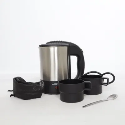 Electric kettle (Silver, Black) from Clatronic