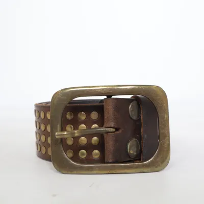 Ceinture (Marron) de Cowboys Belt Cuir