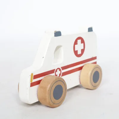 Voiture jouet (Blanc, Rouge, Marron) de Little Dutch