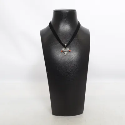 Halsband (Svart, Silverfärgad) från Original Steindl Okänd metall
