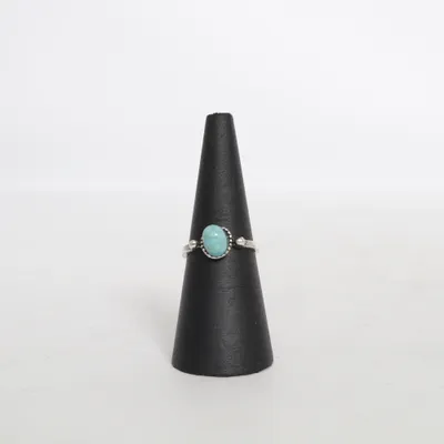 Ring (Zilver, Turquoise) Onbekend materiaal