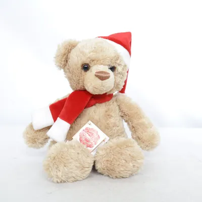 Kuscheltier (Braun, Rot, Weiß) von Teddy Hermann
