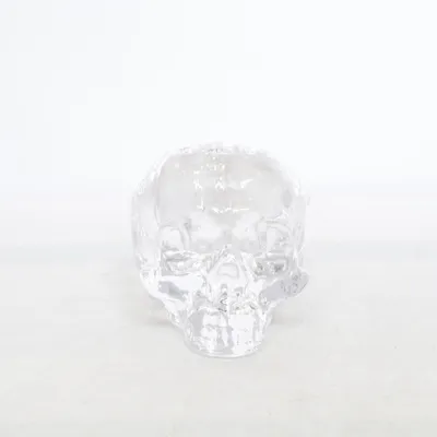 Candle holder (Skull) from Kosta Boda