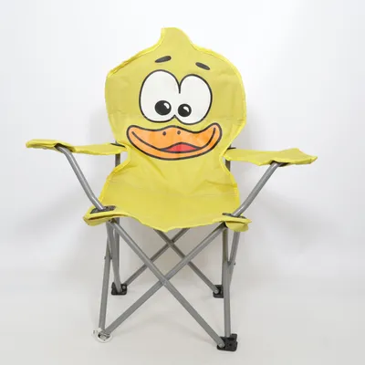 Camping chair (Yellow, Silver)
