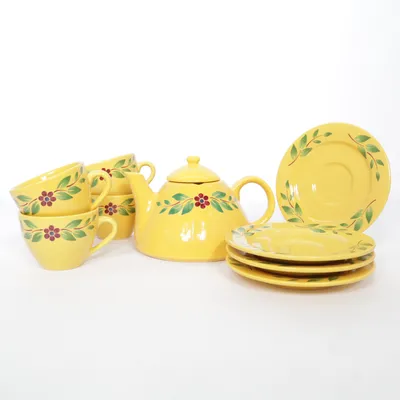 Tableware (Yellow, Multicolored) from Design Studio