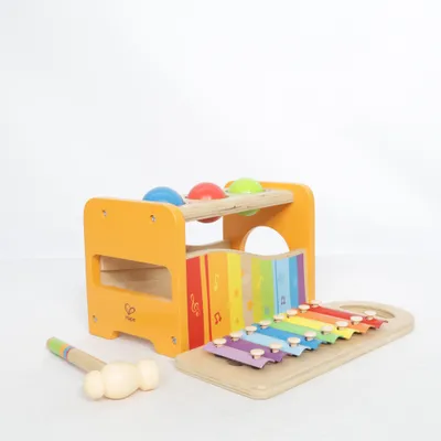 Activiteitenspeelgoed (Pound And Tap Bench) van Hape