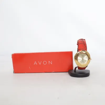 Wristwatch (Red, Gold, Black) from Avon