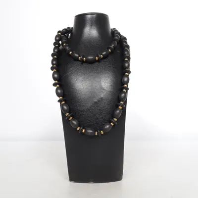 Necklace (Black) from Aarikka Wood