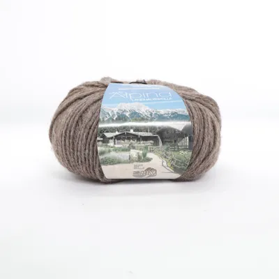 Fil (Marron) de Alpina Polyamide, Laine