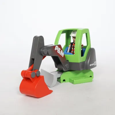 Leksaksbil (Grön, Röd, Grå) från Playmobil