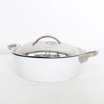 Casserole (White, Silver) from GreenPan