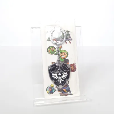 Keyring (Black, Silver) from Zelda