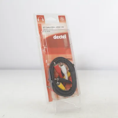 RCA cable (4RCA male/male) from Dectel