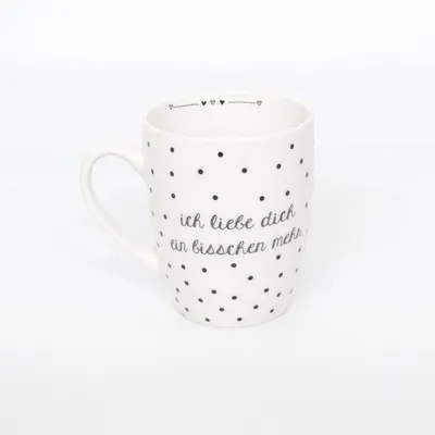 Mug (White, Black) from Boltze Home