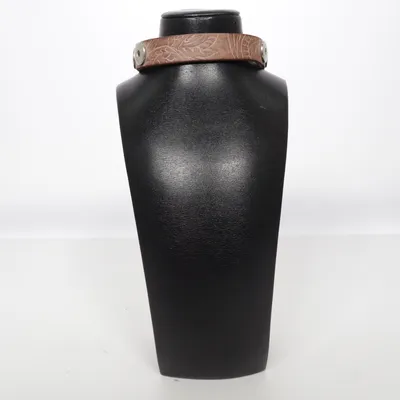 Armband (Brun) från Amsterdam Noosa Okänd metall, Skinn