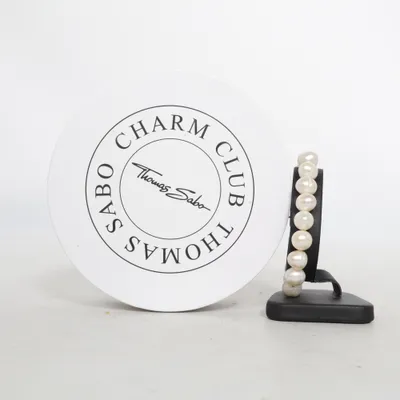 Bracelet (Blanc) de Thomas Sabo Charm Club Métal inconnu