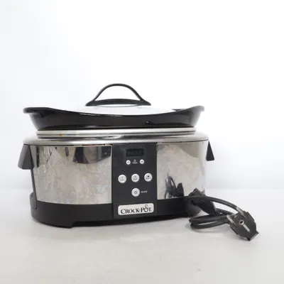Slow cooker (Svart, Silverfärgad) från Crockpot