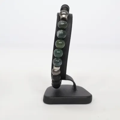 Armband (Zwart, Groen) Onbekend materiaal