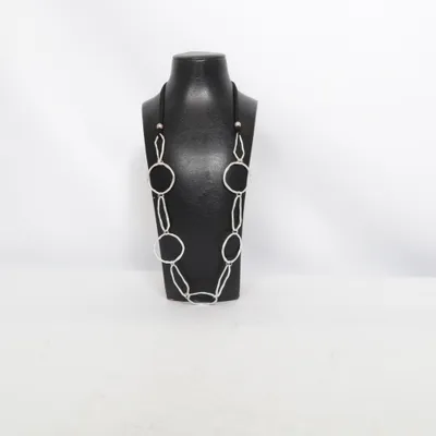 Necklace (Silver, Black) from Envy Unknown metal