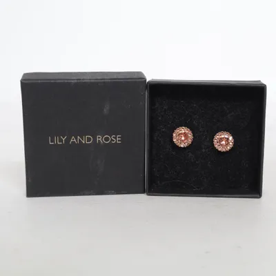 Örhängen (Rosa) från Lily and Rose Okänd metall