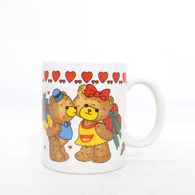 Mug (White, Multicolored) from Home